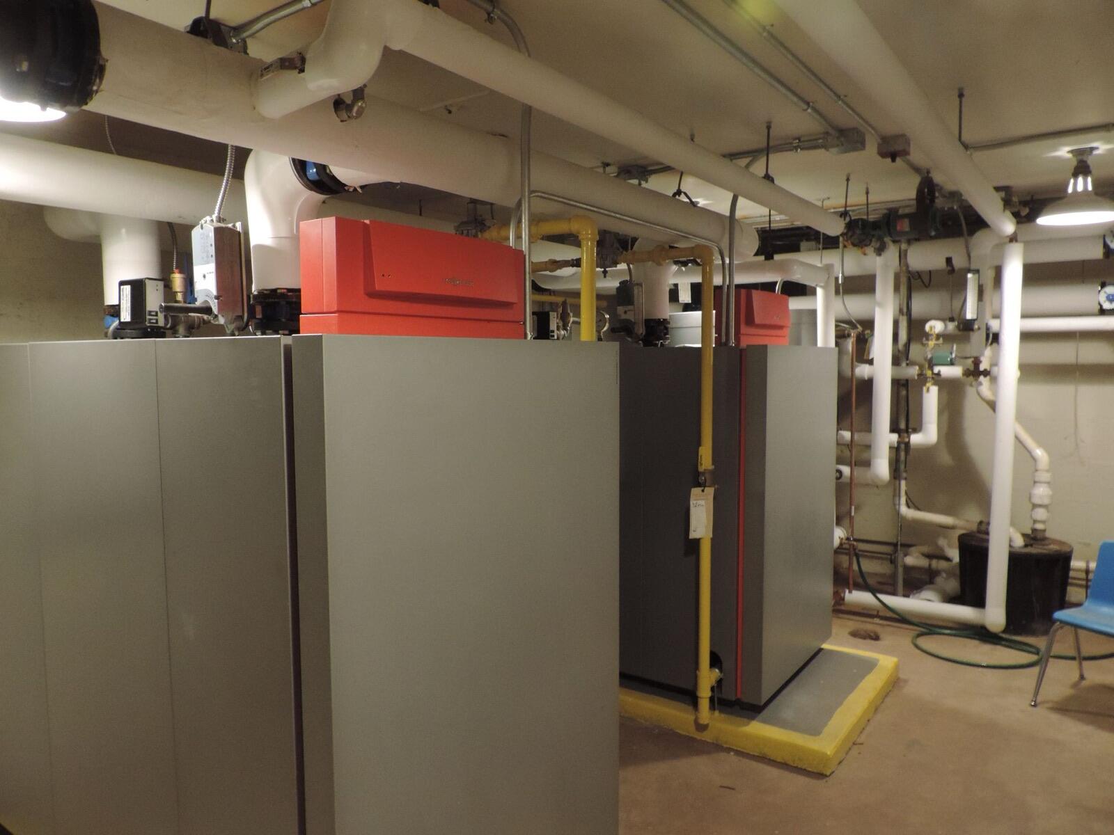 New boilers installed