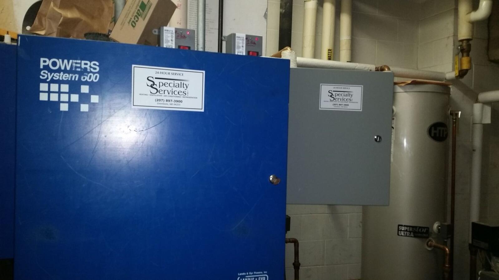 Building automation installation