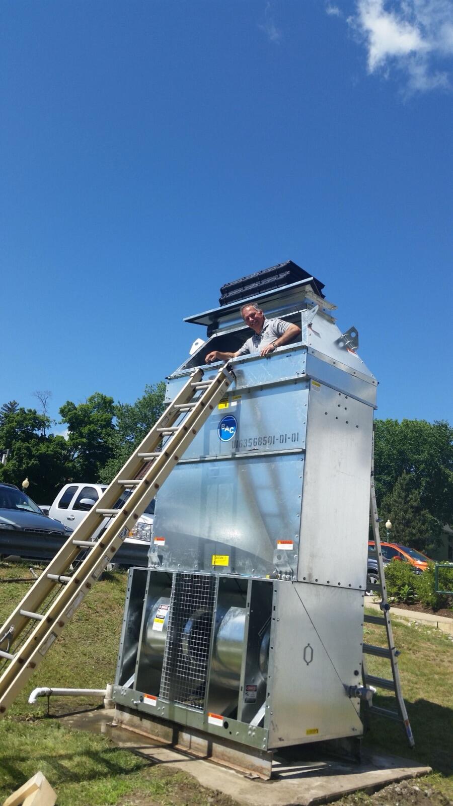 Replaced Cooling tower in Bridgeton