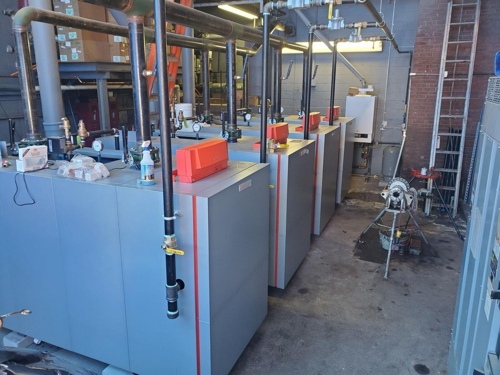 Boiler room installation