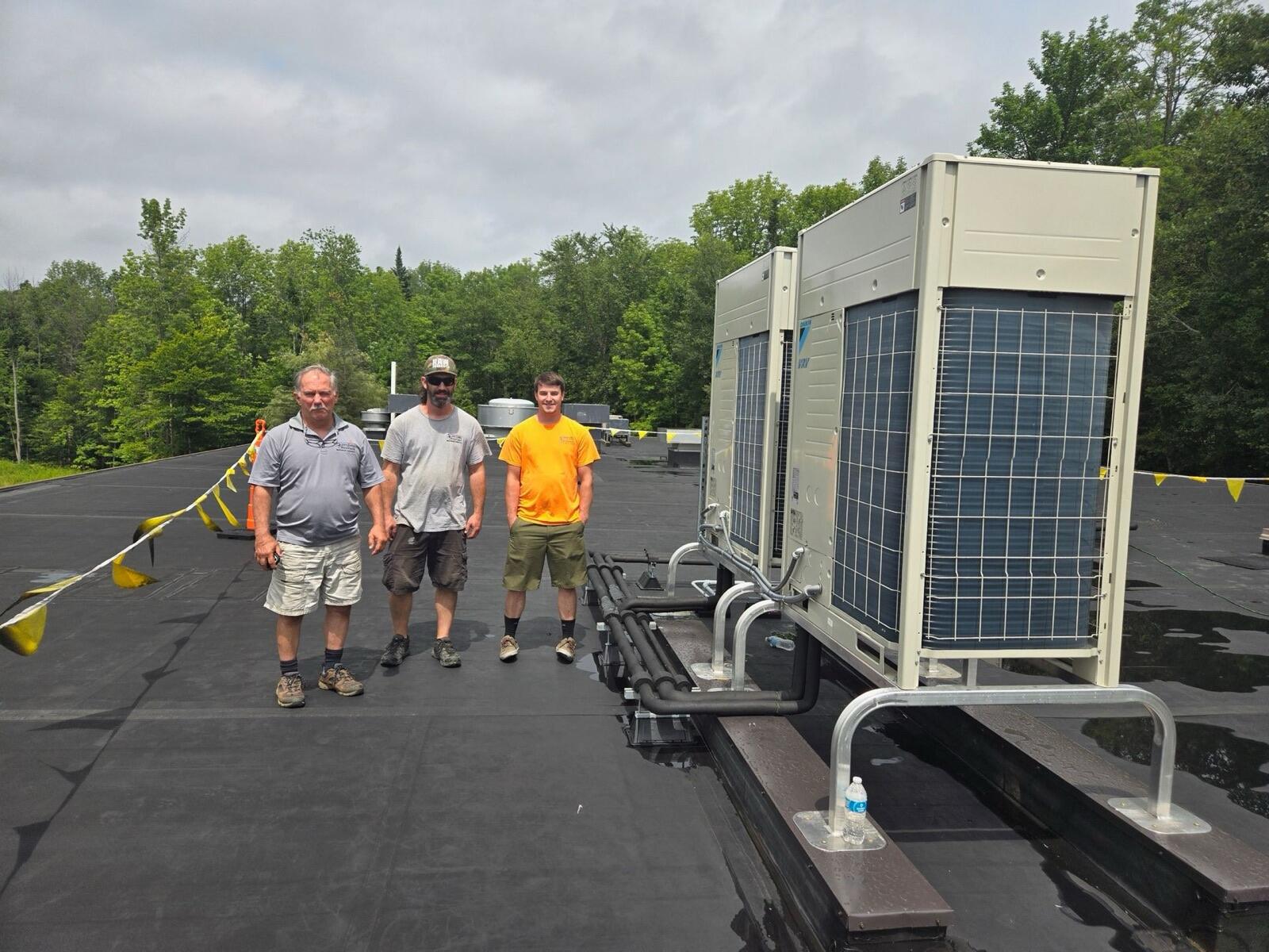 New VRF at Cascade Brook School