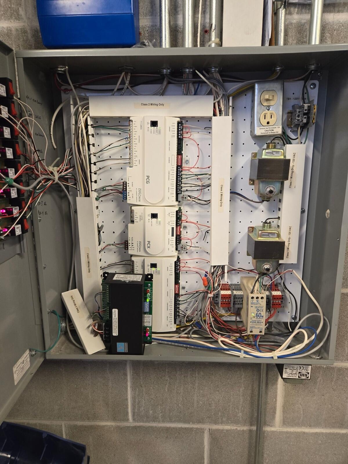 Building automation installation
