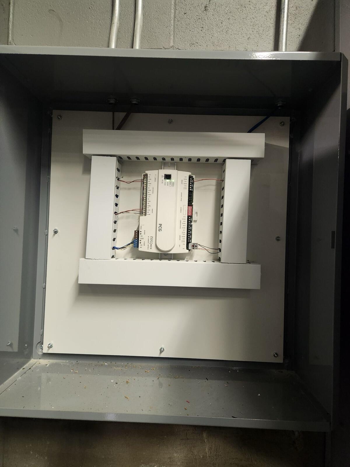 Building automation installation