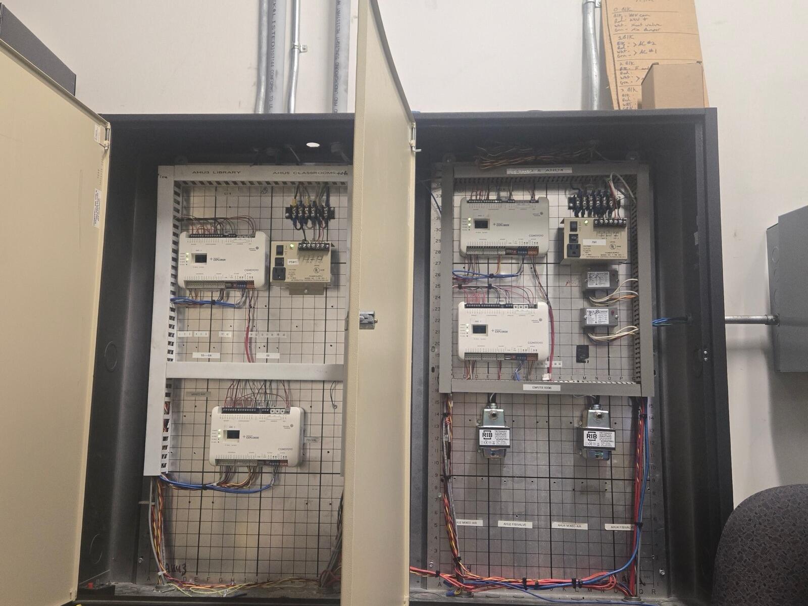 Building automation installation